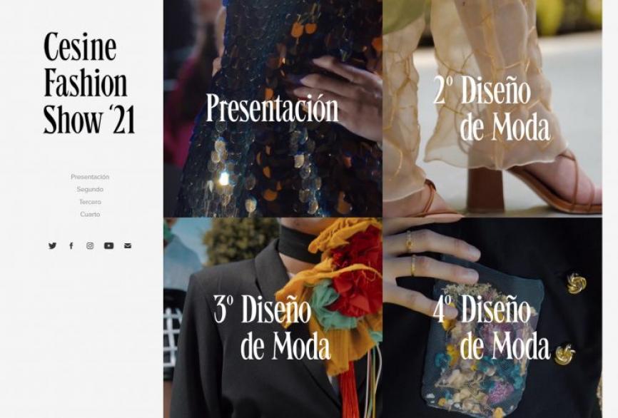 Cesine Actualidad/News - "El talento de los jóvenes diseñadores de CESINE convierte a Santander en una pasarela de moda" (2)