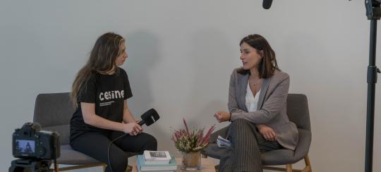 Alumna de Periodismo entrevista a Gema Igual Alcaldesa